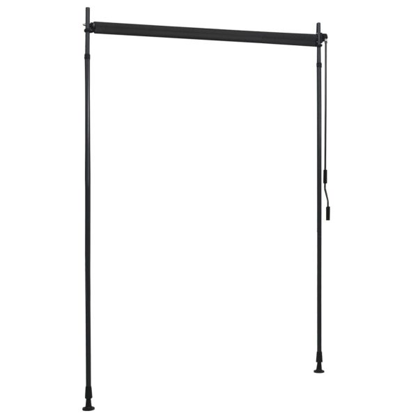 Outdoor Roller Blind 150×270 cm Anthracite