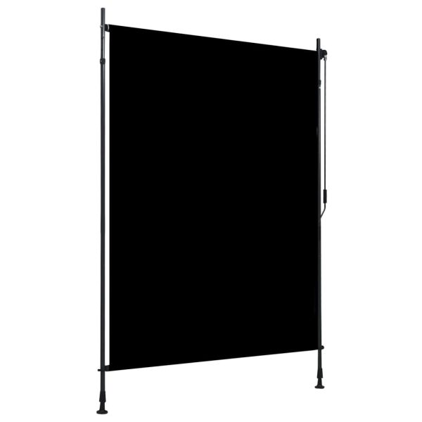 Outdoor Roller Blind 150×270 cm Anthracite