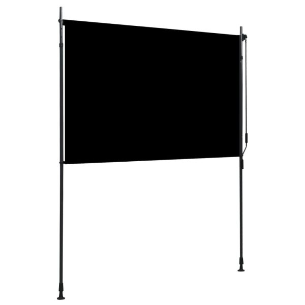 Outdoor Roller Blind 200×270 cm Anthracite