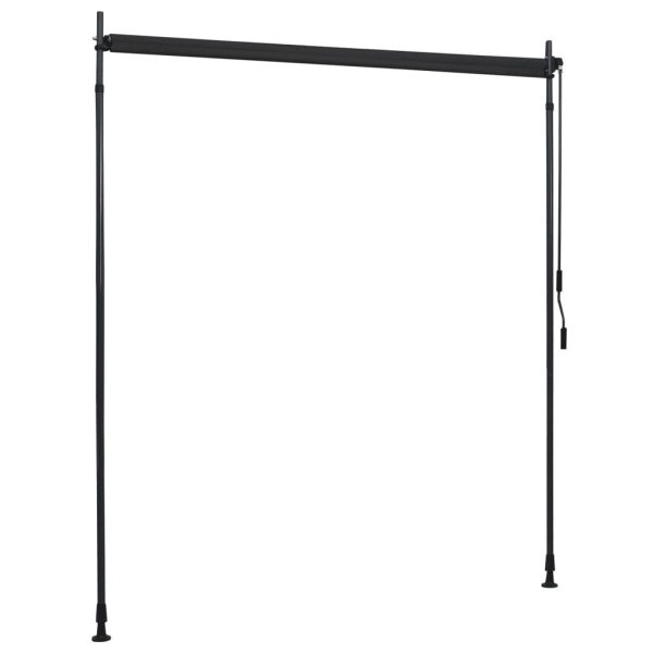 Outdoor Roller Blind 200×270 cm Anthracite
