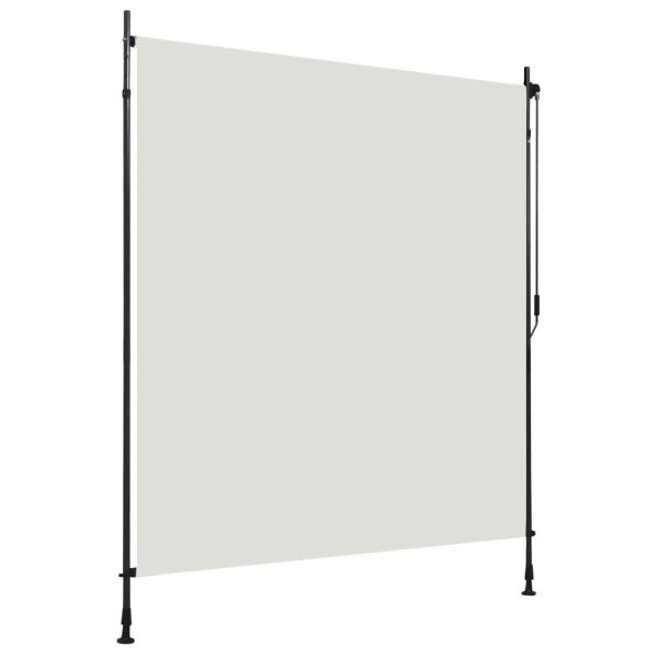 Outdoor Roller Blind 200×270 cm Cream