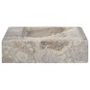 Sink 58x39x10 cm Marble – Grey