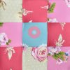 Patchwork Foot Stool Hocker Pastoralism Style Quality