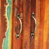 Reclaimed Cabinet Solid Wood with 2 Doors Vintage