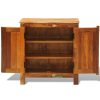 Reclaimed Cabinet Solid Wood with 2 Doors Vintage