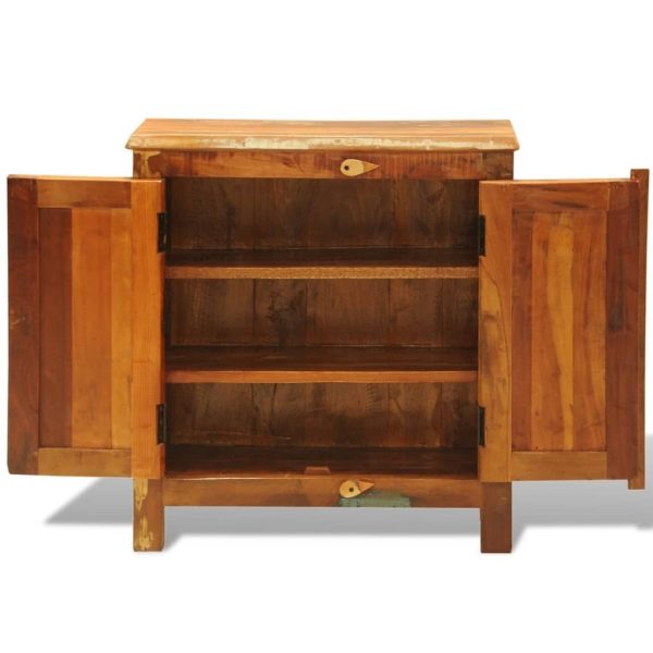 Reclaimed Cabinet Solid Wood with 2 Doors Vintage