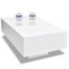 Coffee Table 85 cm High Gloss White