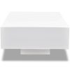 Coffee Table 85 cm High Gloss White