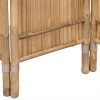 Cypress 4-Panel Bamboo Room Divider