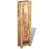 Vanity Cabinet with Mirror and 2 Side Cabinets Solid Mango Wood