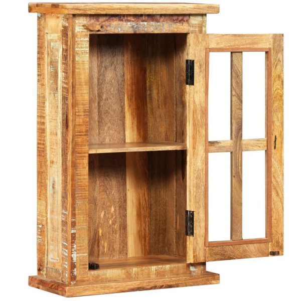 Wall Cabinet Solid Reclaimed Wood 44x21x72 cm