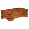 Coffee Table Solid Acacia Wood Sheesham Finish 110x55x35 cm