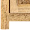 Bedside Table Solid Mango Wood 40x30x50 cm