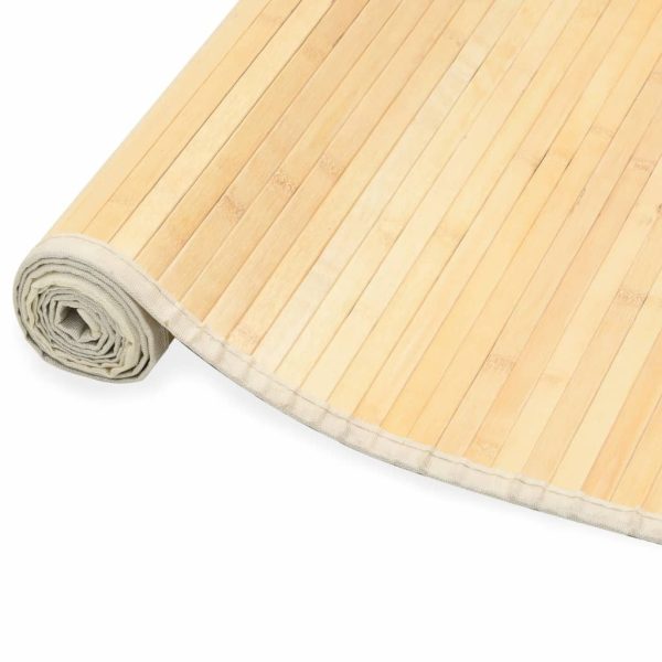 Rug Bamboo – 120×180 cm, Light Brown