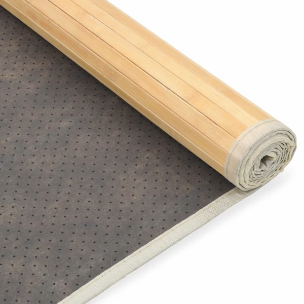 Rug Bamboo – 120×180 cm, Light Brown