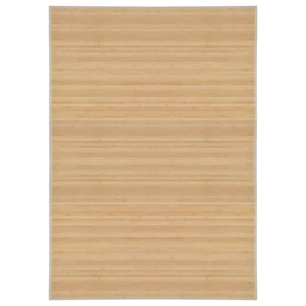 Rug Bamboo – 120×180 cm, Light Brown