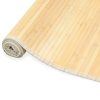 Rug Bamboo – 150×200 cm, Light Brown