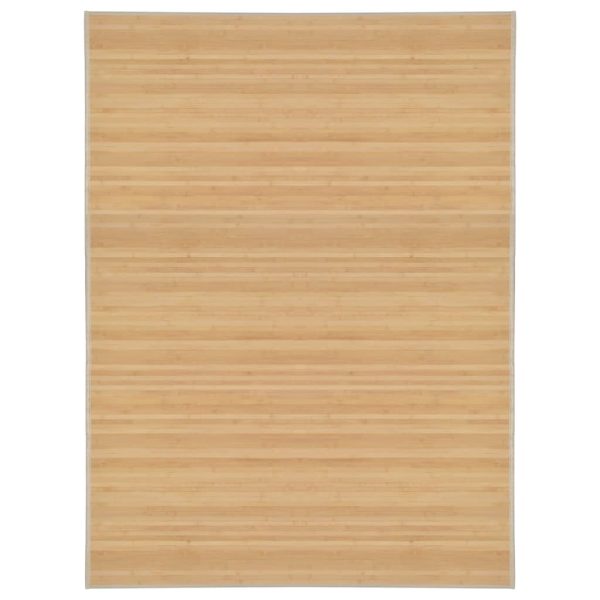 Rug Bamboo – 150×200 cm, Light Brown