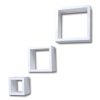 Wall Cube Shelves 6 pcs White