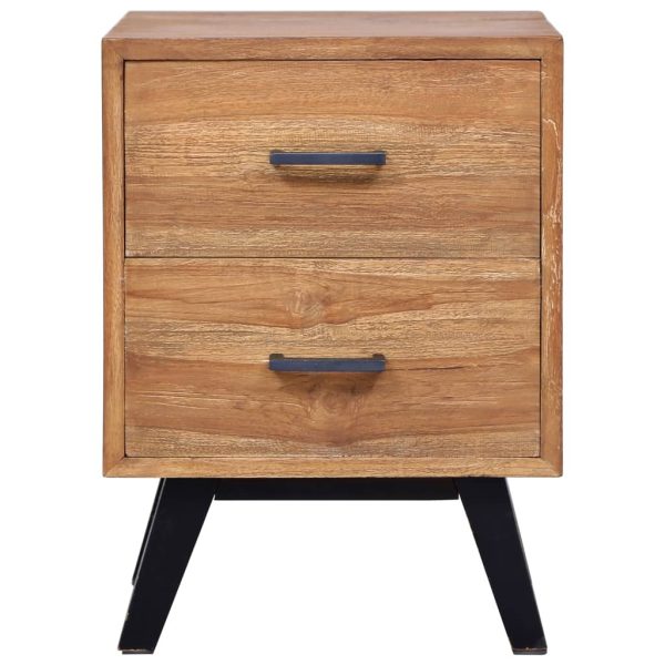 Allestree Bedside Cabinet 40x35x55 cm Solid Teak