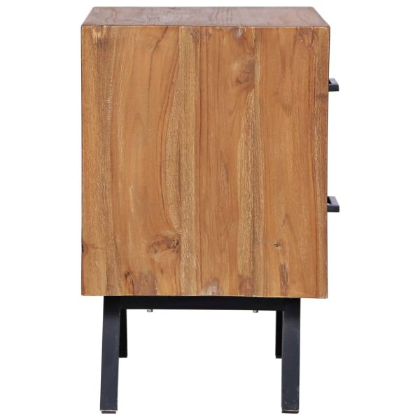Allestree Bedside Cabinet 40x35x55 cm Solid Teak