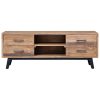 Halewood TV Cabinet 120x30x45 cm Solid Teak