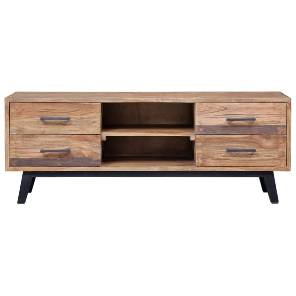 Halewood TV Cabinet 120x30x45 cm Solid Teak