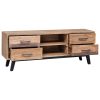 Halewood TV Cabinet 120x30x45 cm Solid Teak