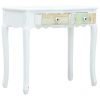 Console Table White 80x40x74 cm Wood