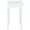 Console Table White 80x40x74 cm Wood
