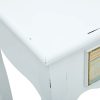 Console Table White 80x40x74 cm Wood