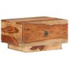 Blackburn Bedside Cabinet 40x40x25 cm Solid Sheesham Wood