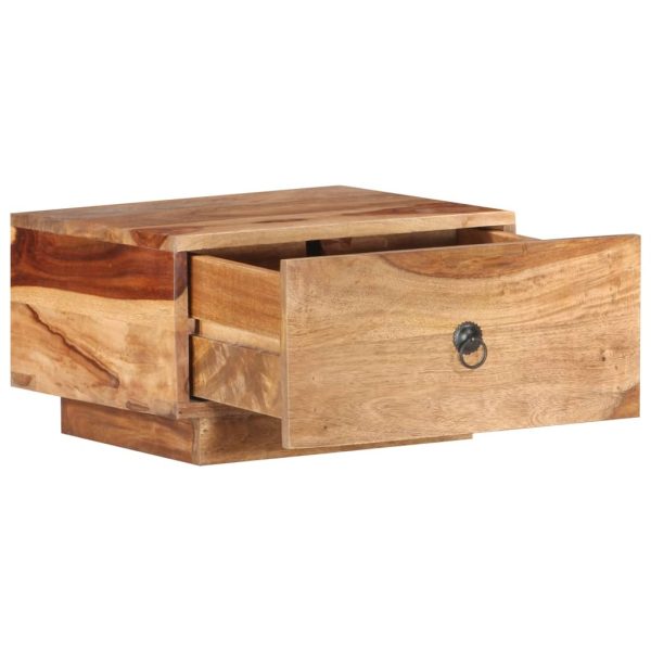 Blackburn Bedside Cabinet 40x40x25 cm Solid Sheesham Wood