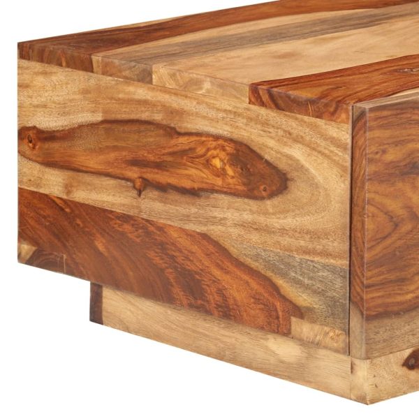 Blackburn Bedside Cabinet 40x40x25 cm Solid Sheesham Wood