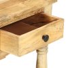 Clemmons Bedside Cabinet 40x35x50 cm Solid Mango Wood