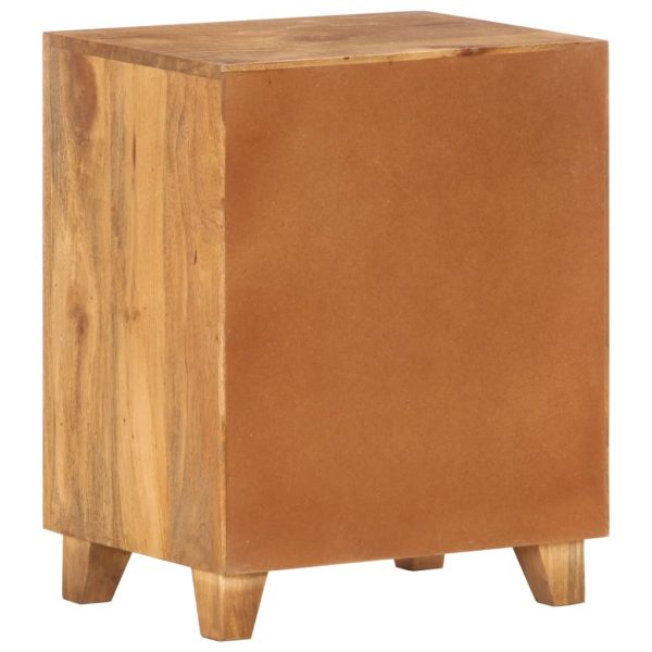 Quincy Bedside Cabinet 40x30x50 cm Solid Mango Wood
