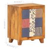 Quincy Bedside Cabinet 40x30x50 cm Solid Mango Wood