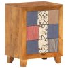 Quincy Bedside Cabinet 40x30x50 cm Solid Mango Wood