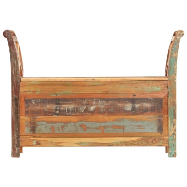 Hall Bench 103x33x72 cm Solid Reclaimed Wood