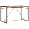 Bar Table Solid Mango Wood – 180x90x110 cm, MULTICOLOUR