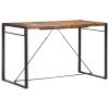 Bar Table Solid Mango Wood – 180x90x110 cm, MULTICOLOUR
