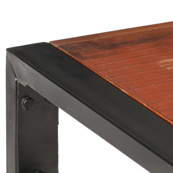 Bar Table Solid Mango Wood – 180x90x110 cm, MULTICOLOUR
