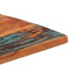 Rectangular Table Top 60×120 cm 25-27 mm Solid Reclaimed Wood