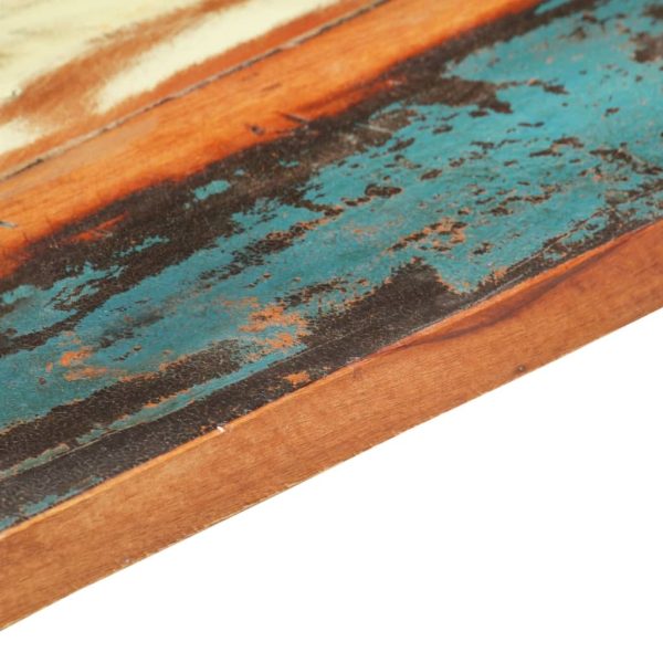 Rectangular Table Top 60×120 cm 25-27 mm Solid Reclaimed Wood