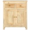 Side Cabinet 65x30x75 cm Solid Mango Wood