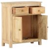 Side Cabinet 65x30x75 cm Solid Mango Wood