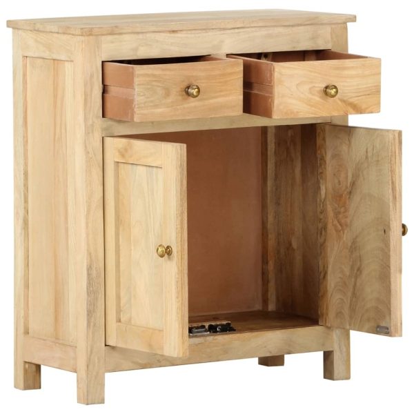 Side Cabinet 65x30x75 cm Solid Mango Wood