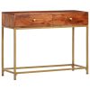 Console Table 100x35x76 cm Solid Wood Acacia