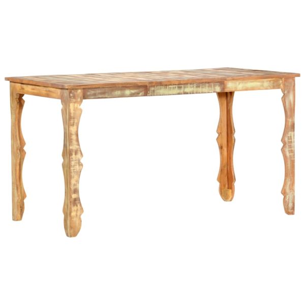 Dining Table 140x70x76 cm Solid Wood Reclaimed
