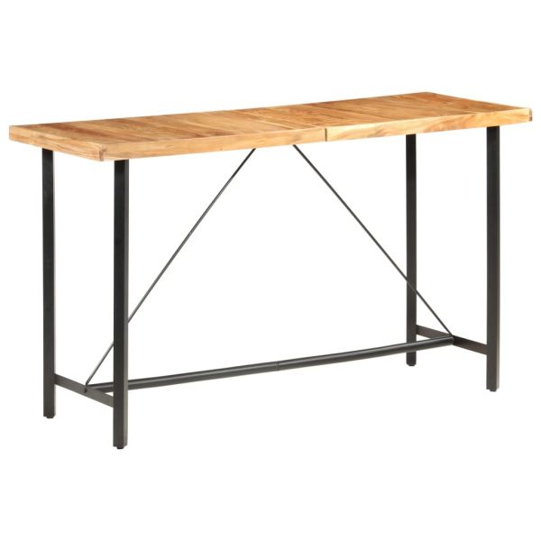 Bar Table 180x70x107 cm – Solid Acacia Wood